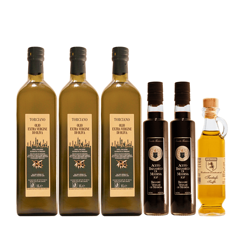 Gourmet Oil & Vinegar Case - 6 Bottles